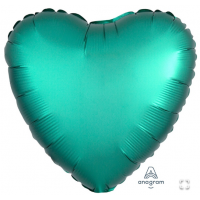 А Б/РИС СЕРДЦЕ 18" Сатин Jade